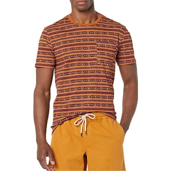 Men’s Crewneck T-Shirt With Pocket - Picture 1 of 1